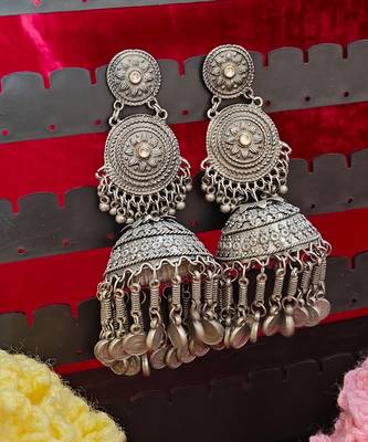 Alankar layered tribal jhumka 2