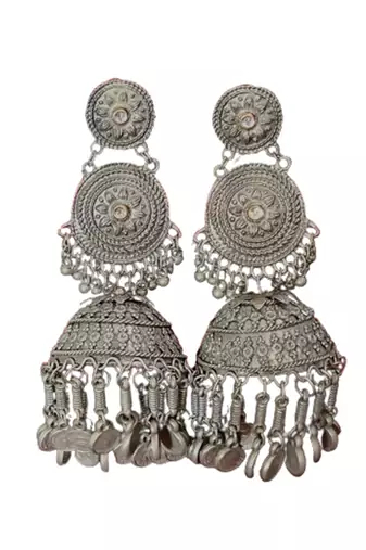 Alankar layered tribal jhumka