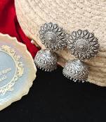 Alankar oxidized jhumka