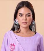 Alankar oxidized jhumka