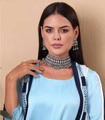 Alankar tribal chokar necklace set