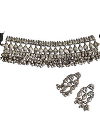 Alankar tribal chokar necklace set 3