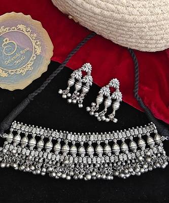 Alankar tribal chokar necklace set 4