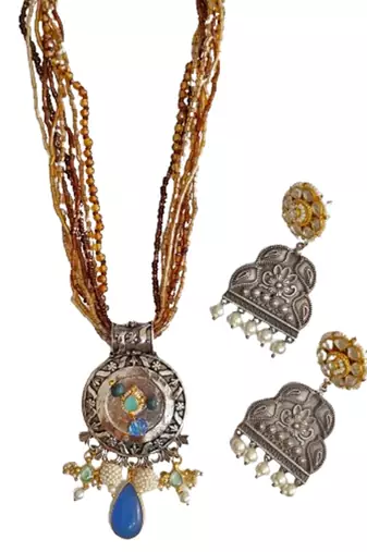 Alankar tribal necklace set