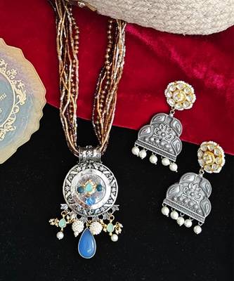 Alankar tribal necklace set 4