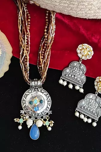 Alankar tribal necklace set