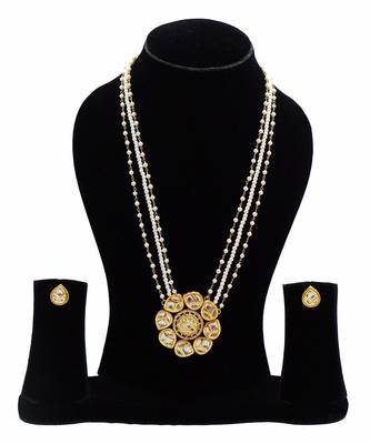 Alankar princess floral necklace set 2
