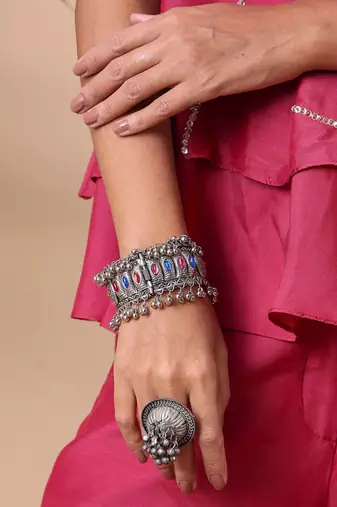 Alankar tribal ghungroo cuff