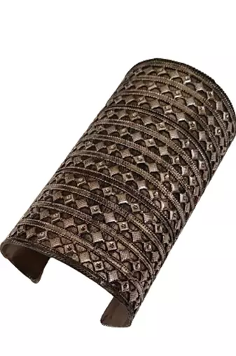 Alankar chunky oxidized cuff