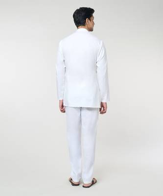 Off white striped printed co-ord set 5