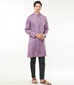 Lavender pintuck co-ord set