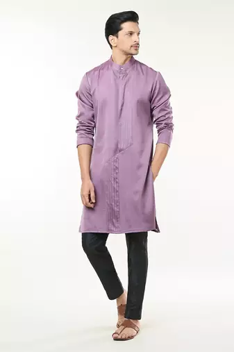 Lavender pintuck co-ord set