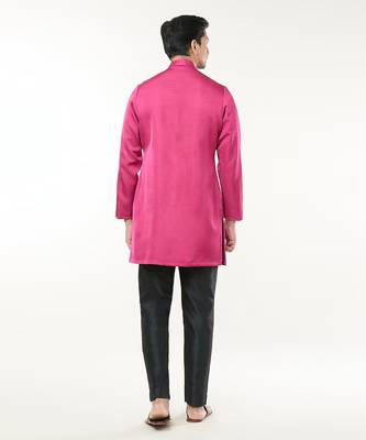 Fuscia pink pintuck co-ord set 4