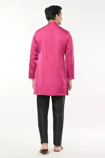 Fuscia pink pintuck co-ord set