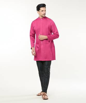 Fuscia pink pintuck co-ord set 5