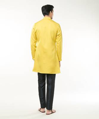 Lime yellow pintuck co-ord set 4