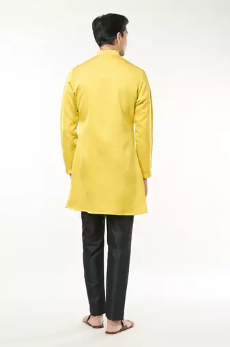 Lime yellow pintuck co-ord set