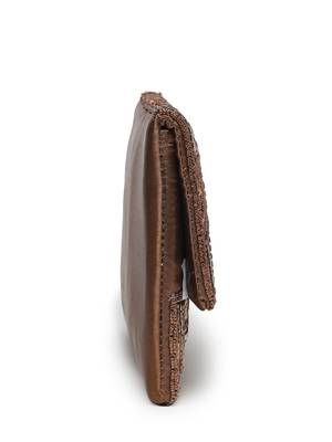 kooky bronze spectrum embellished satin sling bag 9