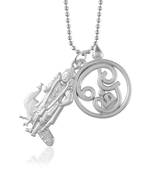 Memoir brass silver murugan with tamil om south india god pendant
