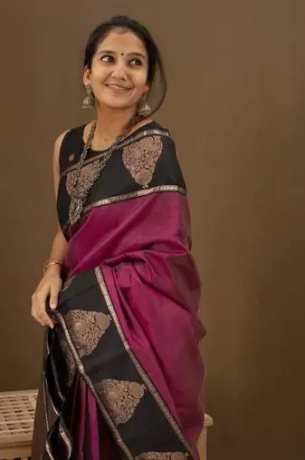 silk blend sarees with blouse