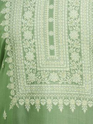 Rayon Fabric Printed Work Kurta, Pant and Dupatta Set 4