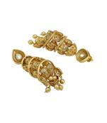 Gold gold plated earrings