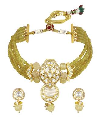 Yellow gold plated necklace-sets 2