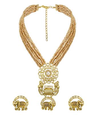 Gold gold plated necklace-sets 1