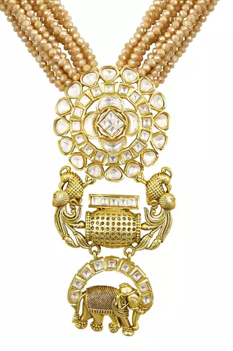 Gold gold plated necklace-sets