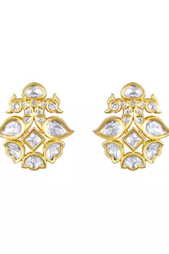 Green gold plated necklace-sets