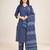 Trendmalls  Cotton Printed Salwar Suit Set Kurta Pant with Dupatta