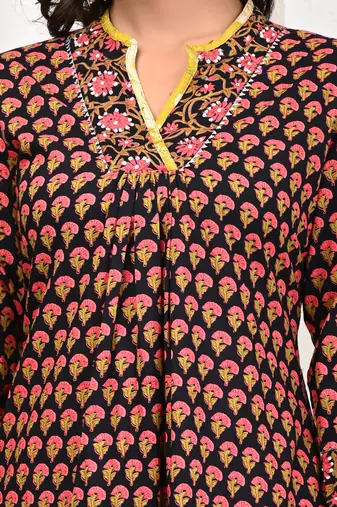 Beauty of brown kurta set for women