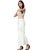 Stretchy polyetster  saree shapewear petticoat for women