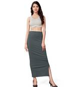 Stretchy polyetster  saree shapewear petticoat for women
