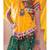 Green kutch work embroidegreen lehenga choli set with dupatta