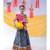 Blue kutch work embroideblue lehenga choli set with dupatta