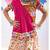 White Kutch work embroidered lehenga choli set with dupatta 