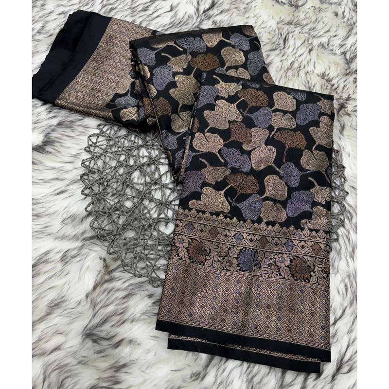 silk blend sarees with blouse