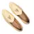 Tanny shoes men's jacquard material gold color ethnic shoe for bridal casual party