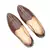 Tanny shoes men's faux leather brown zari embroidery ethnic shoe for bridal casual party