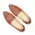 Tanny shoes men's faux leather tan zari embroidery ethnic shoe for bridal casual party