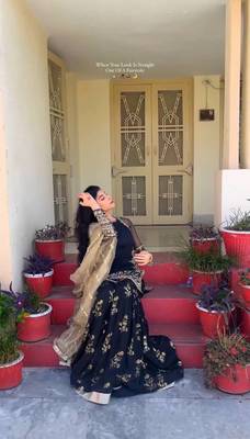 Black Georgette Silk Embroidery Work Full Sleeve Fully Stitched Ready To Wear Kurti Set 3