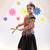 Banjara india girls kutch work embroidered lehenga choli set with dupatta (cc1-wild) - black
