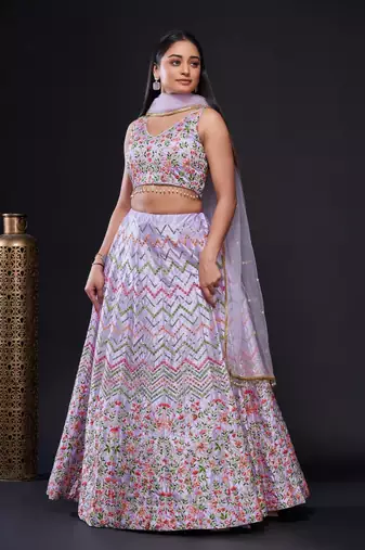 Designer Bollywood Style Wedding Wear Lehenga Choli