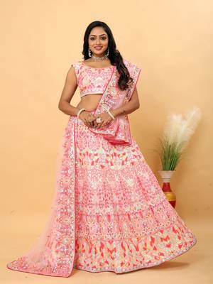 Bollywood Style Wedding Wear Lehenga Choli 1