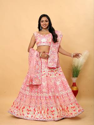 Bollywood Style Wedding Wear Lehenga Choli 2