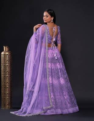 Designer Bollywood Style Wedding Wear Lehenga Choli 2