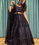 Designer Bollywood Style Wedding Wear Lehenga Choli