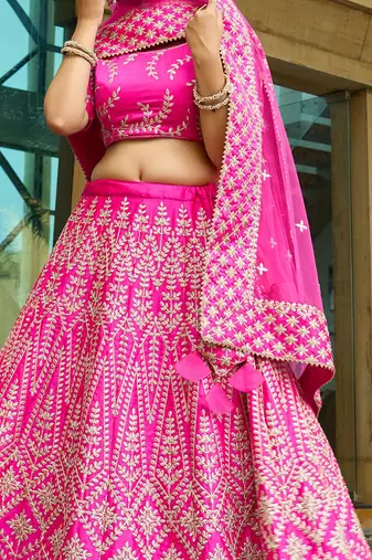 Designer Bollywood Style Wedding Lehenga Choli