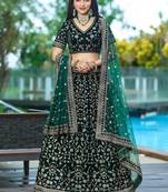 Designer Bollywood Style Wedding Lehenga Choli